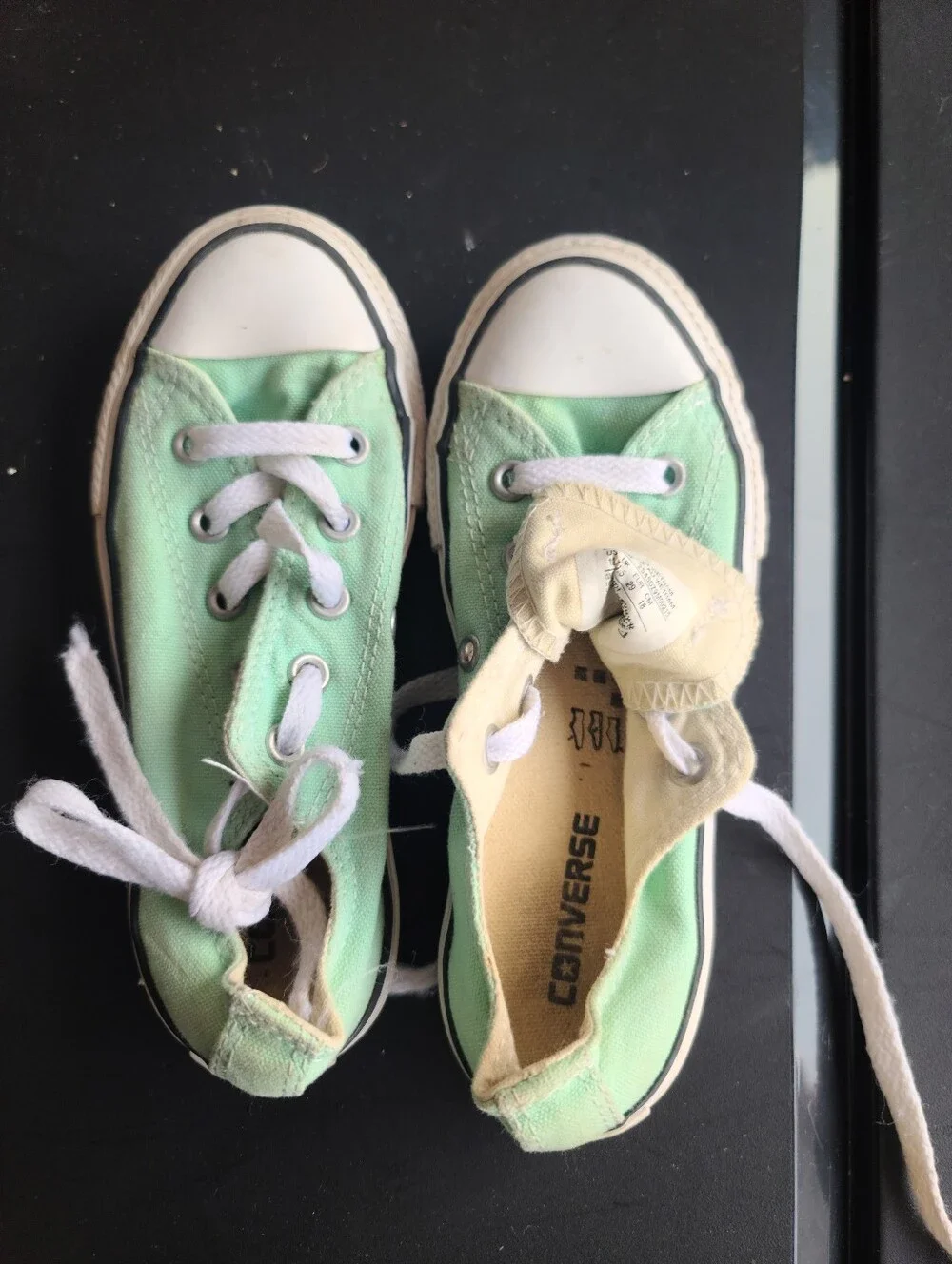 Converse Kids Low Top Sneakers - Mint